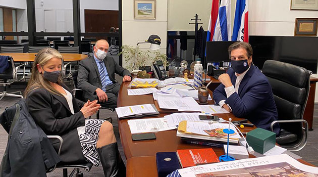 Reunión con el Presidente Luis Lacalle Por